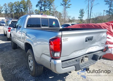 2023 Toyota Tacoma Sr V6 из США, поврежденный, VIN 3TYRZ5CN7PT025197